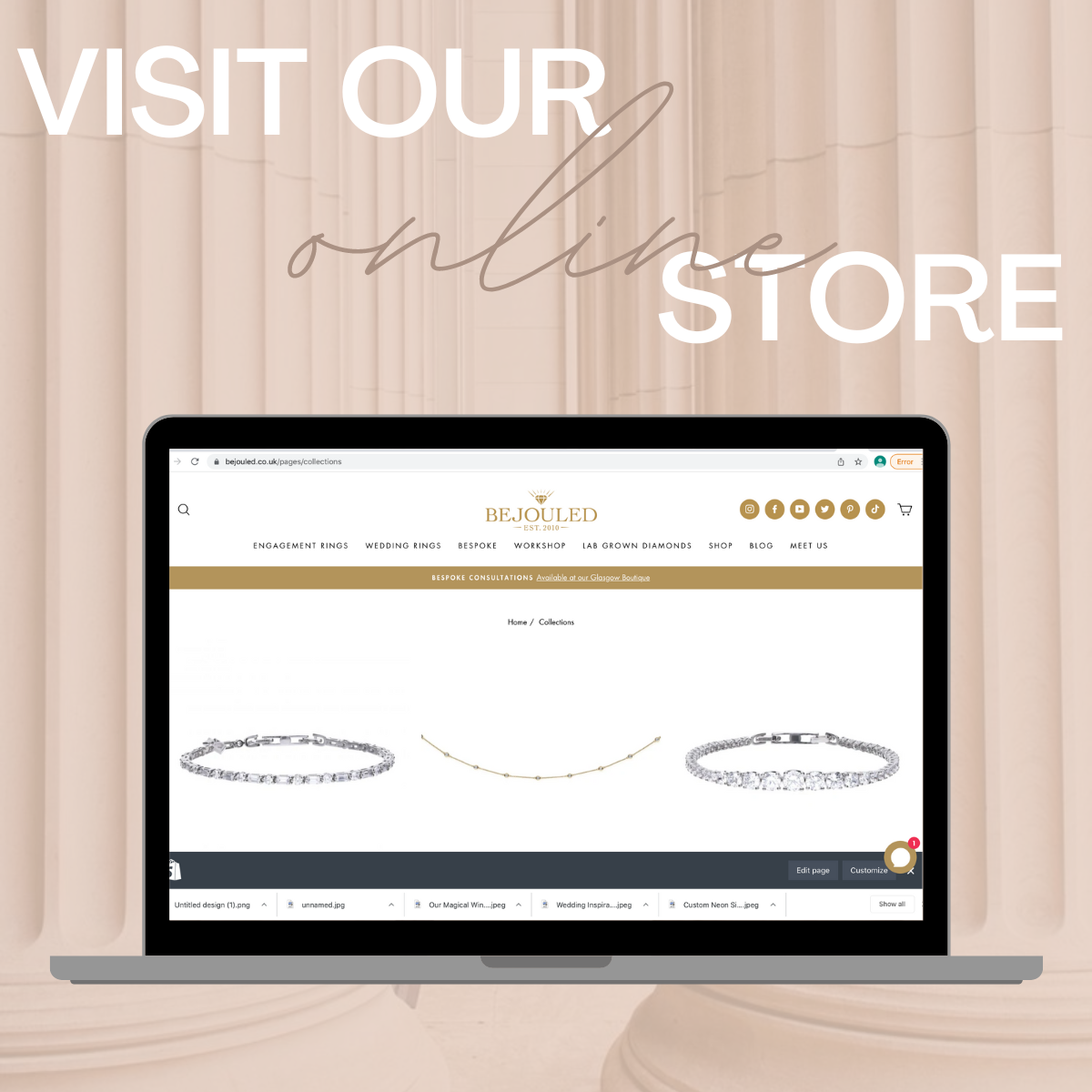 Visit our online store